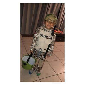 Special ops army costume boys 6-7